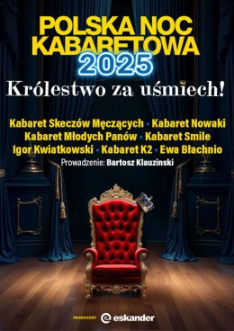 Kalisz Wydarzenie Kabaret Polska Noc Kabaretowa 2025