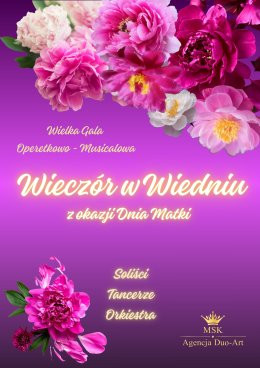 Kalisz Wydarzenie Koncert Wielka Gala Operetkowo Musicalowa - Wieczór w Wiedniu