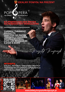 Kalisz Wydarzenie Koncert Pop Opera - od Opery do Musicalu