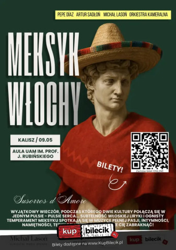 Kalisz Wydarzenie Koncert Meksyk i Włochy. Kameralnie / Susurros d'Amore