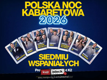Kalisz Wydarzenie Kabaret Polska Noc Kabaretowa 2026 - Siedmiu wspaniałych