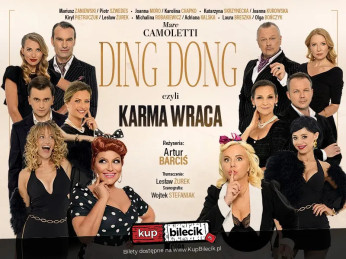 Kalisz Wydarzenie Spektakl DING DONG czyli KARMA WRACA - farsa małżeńska z rewanżem!