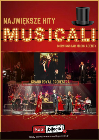 Kalisz Wydarzenie Koncert Show w wykonaniu solistów Teatru Rozrywki w Chorzowie oraz perfekcyjnej Grand Royal Orchestry