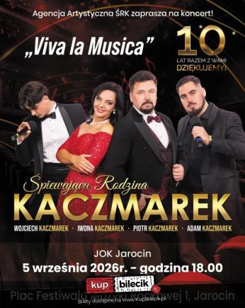 Jarocin Wydarzenie Koncert "Viva La Musica"