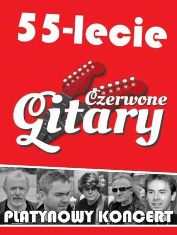 Kalisz Wydarzenie Koncert CZERWONE GITARY 55 LECIE -PLATYNOWY KONCERT